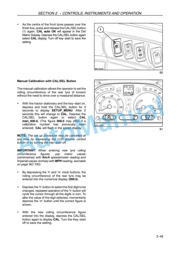 Alternative view of New Holland T6020, T6040, T6060 Elite Tractor Operation and Maintenance Manual 82999297