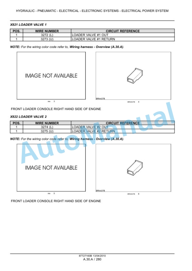 New Holland T6030, T6050, T6070, T6080, T6090 Power Command - Range Command Tractor Service Manual 87727160BNA-3