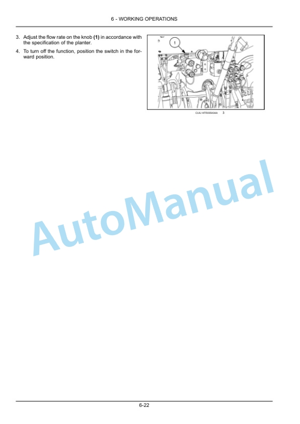 New Holland T6.110, T6.120, T6.130 Tractor Operation and Maintenance Manual 47793388-3
