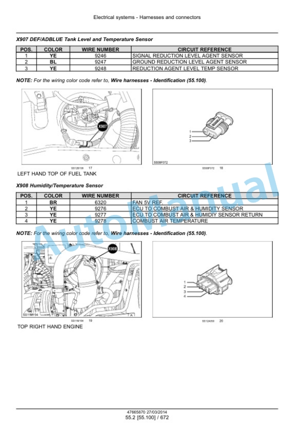 New Holland T6.120, T6.140, T6.150, T6.155, T6.160, T6.165, T6.175, T6.140 AutoCommand, T6.150 AutoCommand, T6.160 AutoCommand Tier 4A Tractor Service Manual 47720745-5