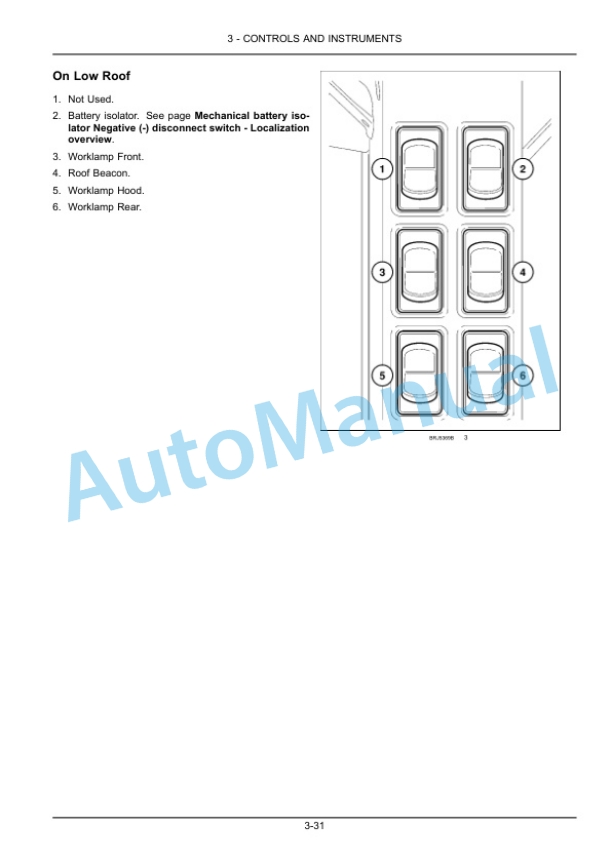 Alternative view of New Holland T6.120, T6.140, T6.150, T6.155, T6.160, T6.165, T6.175 Tractor Operation and Maintenance Manual 47897244