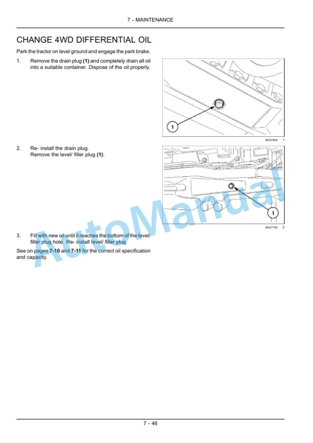 New Holland T6.120, T6.140, T6.150, T6.160, T6.155, T6.165, T6.175 Tractor Operation and Maintenance Manual 84484527-5