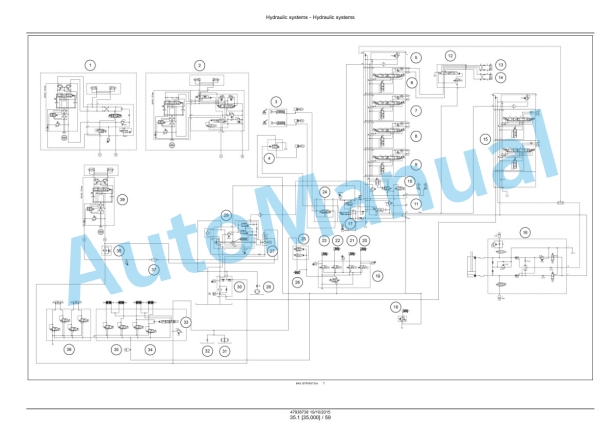 Alternative view of New Holland T6.125, T6.145, T6.155, T6.165, T6.175, T6.180 Auto Command Tier 4B Final Tractor Service Manual 47951293