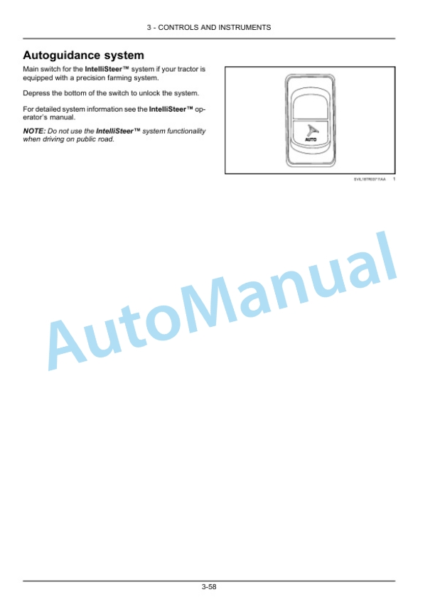 Alternative view of New Holland T6.145, T6.155, T6.165, T6.175, T6.180 Dynamic Command Stage IV Tractor Operation and Maintenance Manual 51550670