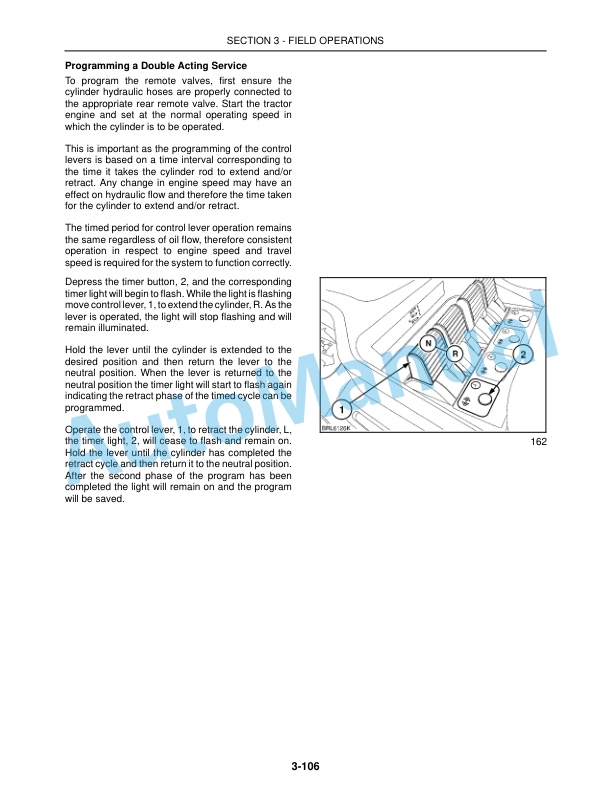 New Holland T7030, T7040, T7050, T7060, T7070 Sidewinder II Auto Command and Power Command Tractor Operation and Maintenance Manual 47460297-4