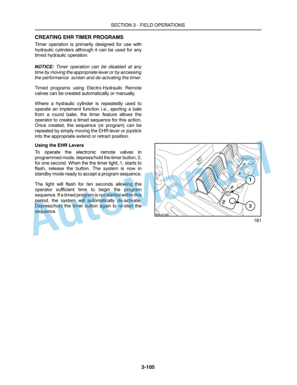 New Holland T7030, T7040, T7050, T7060, T7070 With Sidewinder II Armrest Tractor Operation and Maintenance Manual 87636357-4