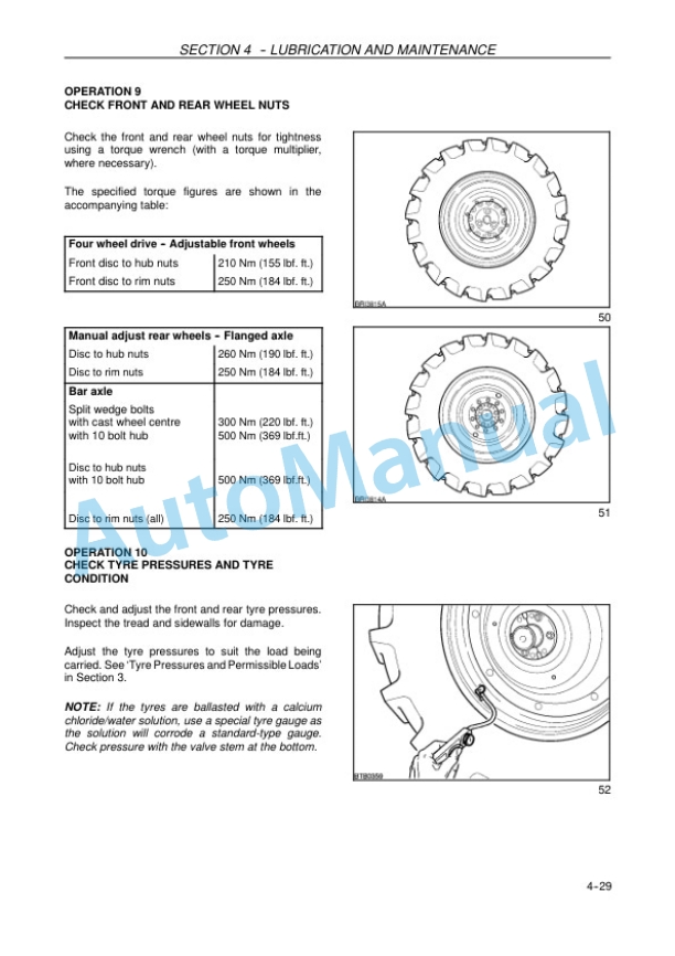 Alternative view of New Holland T7030, T7040, T7050, T7060 Tractor Operation and Maintenance Manual 47372707