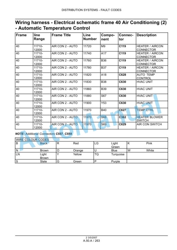 New Holland T7030, T7040, T7050, T7060 Tractor Repair Manual 87663218-5