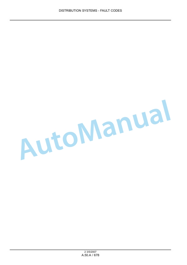 New Holland T7030, T7040, T7050, T7060 Tractor Repair Manual 87663220-2