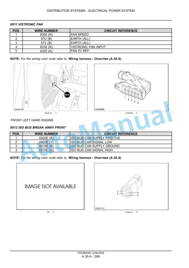 Alternative view of New Holland T7030, T7040, T7050, T7060 Tractor Service Manual 84410777