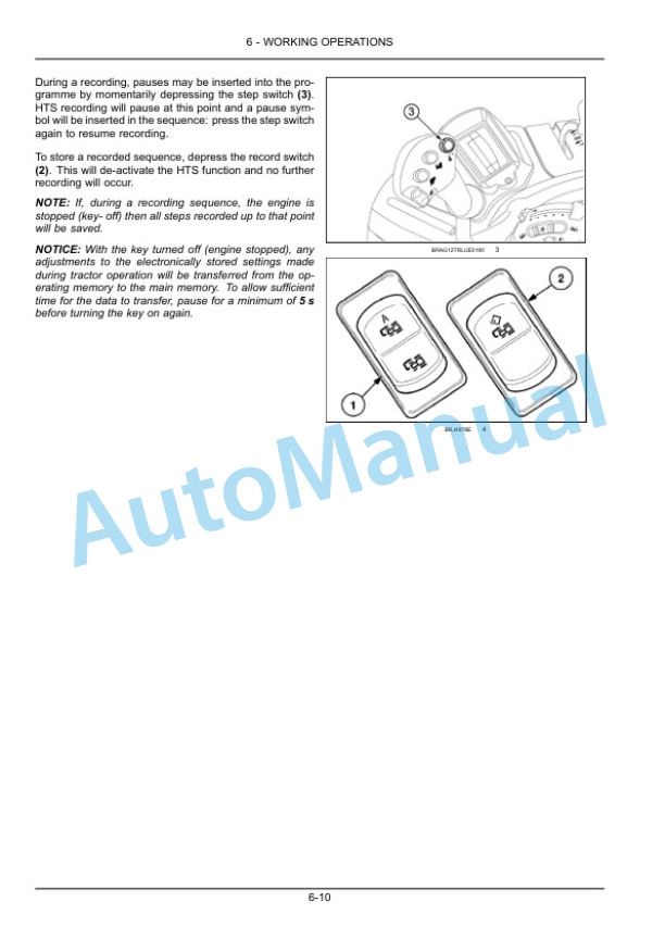 New Holland T7.140, T7.150, T7.165, T7.175, T7.180, T7.190, T7.195, T7.205 Tractor Operation and Maintenance Manual 47389976-3