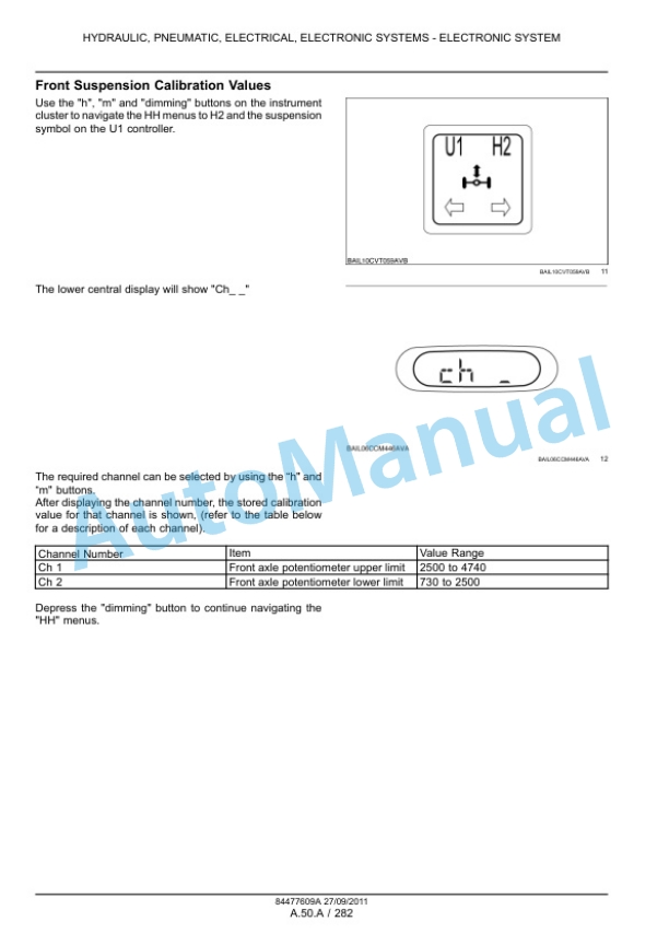 New Holland T7.170, T7.185, T7.200, T7.210 Auto Command Tractor - T7.170, T7.185, T7.200, T7.210 Range Command, Power Command Tractor Service Manual 84477609A-3
