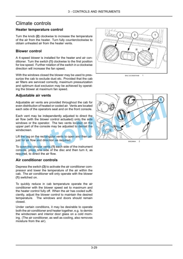 Alternative view of New Holland T7.170, T7.185, T7.200, T7.210 Range Command, Power Command Tractor Operation and Maintenance Manual 47893059