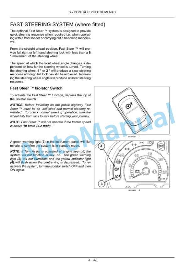 Alternative view of New Holland T7.170, T7.185, T7.200, T7.210 Range Command, Power Command Tractor Operation and Maintenance Manual 84479603