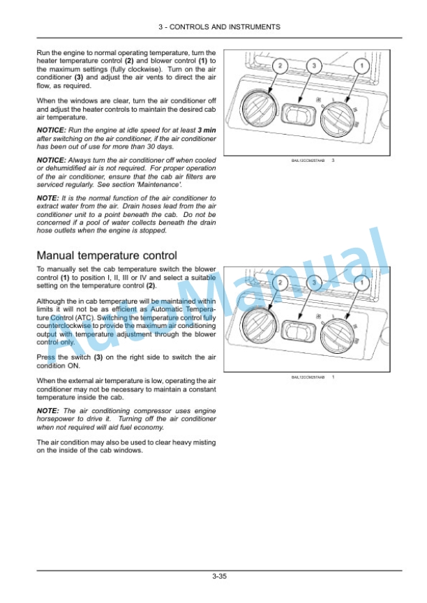 Alternative view of New Holland T7.170, T7.185, T7.200, T7.210 Sidewinder II Auto Command Tractor Operation and Maintenance Manual 47892994