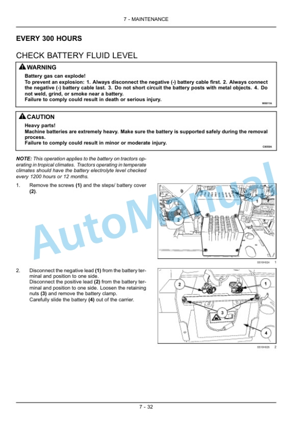 New Holland T7.170, T7.185, T7.200, T7.210 Sidewinder II Auto Command Tractor Operation and Maintenance Manual 84411148-5
