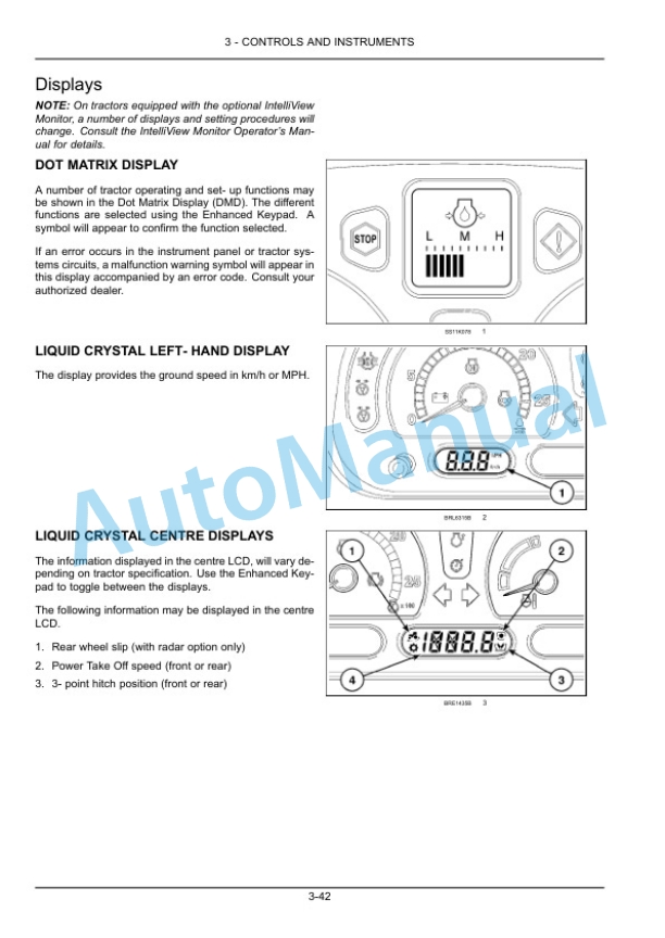 Alternative view of New Holland T7.170, T7.185, T7.200, T7.210 Sidewinder II Range Command, Power Command Tractor Operation and Maintenance Manual 47893030