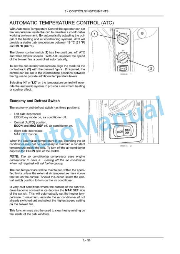 New Holland T7.170, T7.185, T7.200, T7.210 Sidewinder II Range Command, Power Command Tractor Operation and Maintenance Manual 84350757-2