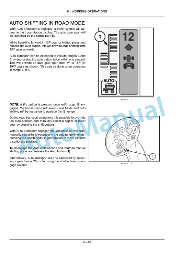 New Holland T7.170, T7.185, T7.200, T7.210 Sidewinder II Range Command, Power Command Tractor Operation and Maintenance Manual 84350757-3