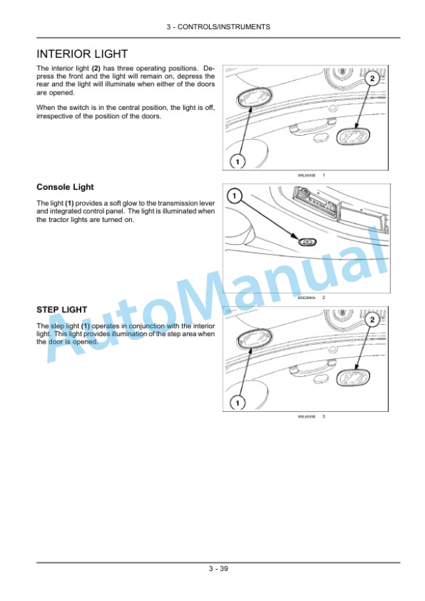 New Holland T7.170, T7.185, T7.200, T7.210 Sidewinder II Range Command, Power Command Tractor Operation and Maintenance Manual 84411301-2