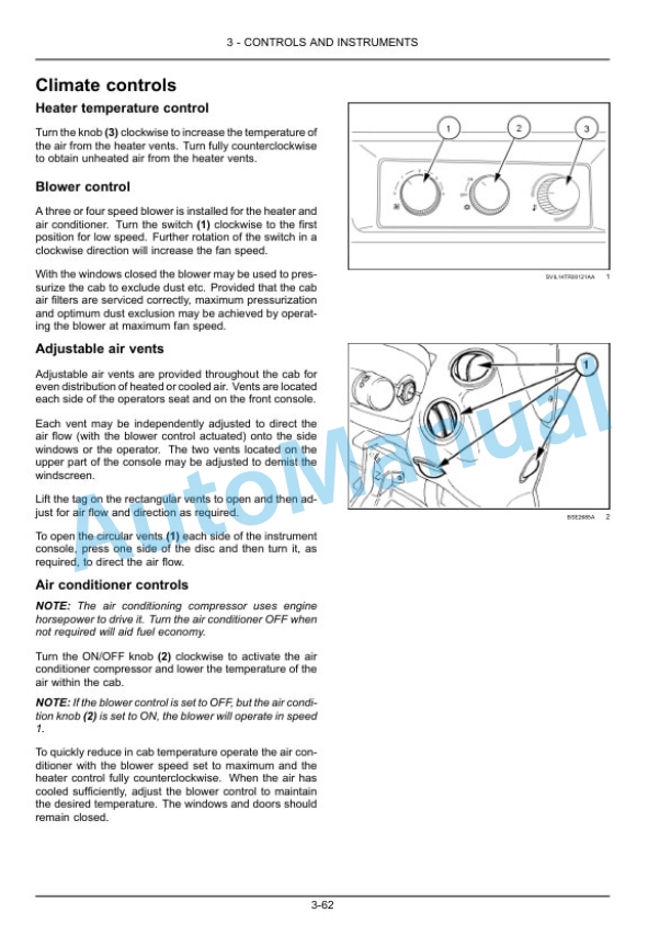 Alternative view of New Holland T7.175, T7.190, T7.210 Sidewinder II Tier 4B Final Tractor Operation and Maintenance Manual 51544566