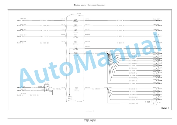 New Holland T7.175, T7.190, T7.210, T7.225 Auto Command Tier 4B Final Tractor Service Manual 47969478-3