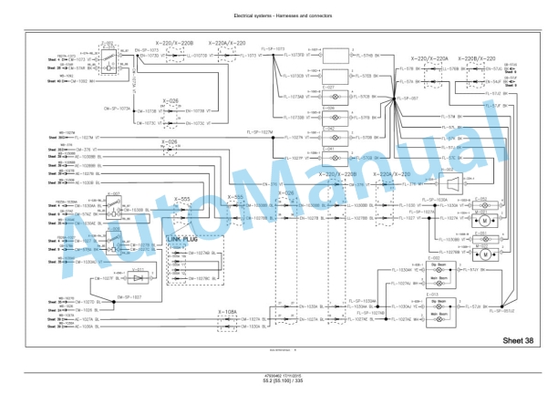 New Holland T7.175, T7.190, T7.210, T7.225 Auto Command Tier 4B Final Tractor Service Manual 47969479-3