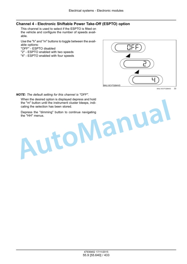 New Holland T7.175, T7.190, T7.210, T7.225 Auto Command Tier 4B Final Tractor Service Manual 47969484-3