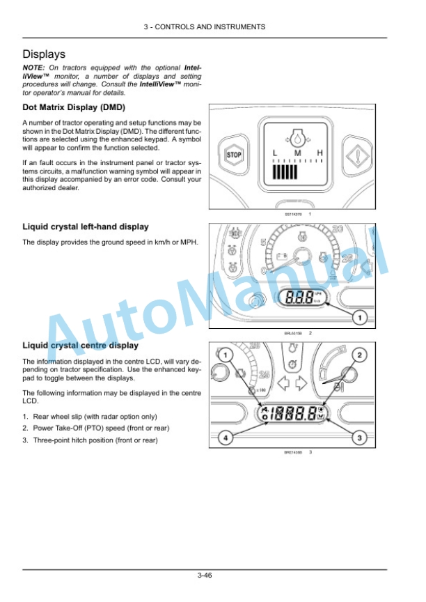 Alternative view of New Holland T7.175, T7.190, T7.210 Tier 4B Final Sidewinder II Rage Command - Power Command Tractor Operation and Maintenance Manual 47771682
