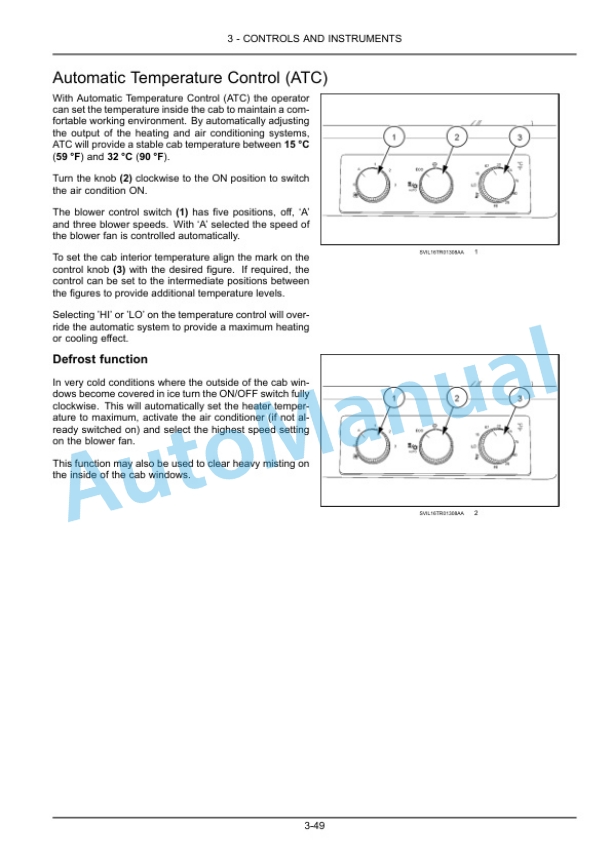 Alternative view of New Holland T7.175, T7.190, T7.210 Tier 4B Final Sidewinder II Tractor Operation and Maintenance Manual 47948870