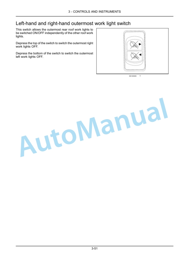 Alternative view of New Holland T7.175, T7.190, T7.210 Tier 4B Final Sidewinder II Tractor Operation and Maintenance Manual 47948874