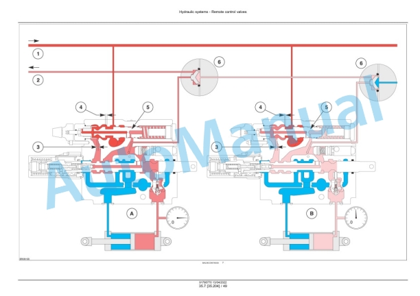 Alternative view of New Holland T7.195S, T7.215S, T7.230, T7.245, T7.260, T7.270 AutoCommand Stage V Tractor Service Manual 91798770