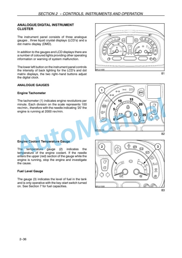 Alternative view of New Holland T7.220, T7.235, T7.250, T7.260 Power Command Tractor Operation and Maintenance Manual 84361914