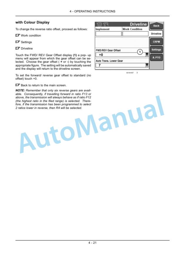 New Holland T7.220, T7.235, T7.250, T7.260 Power Command Tractor Operation and Maintenance Manual 84571681-3
