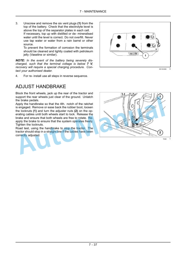 New Holland T7.220, T7.235, T7.250, T7.260 Power Command Tractor Operation and Maintenance Manual 84571681-5