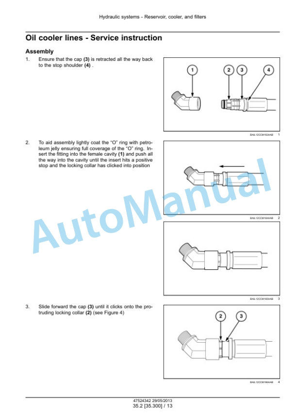 Alternative view of New Holland T7.220, T7.235, T7.250, T7.260, T7.270 Auto Command - Power Command Tractor Service Manual 47567519