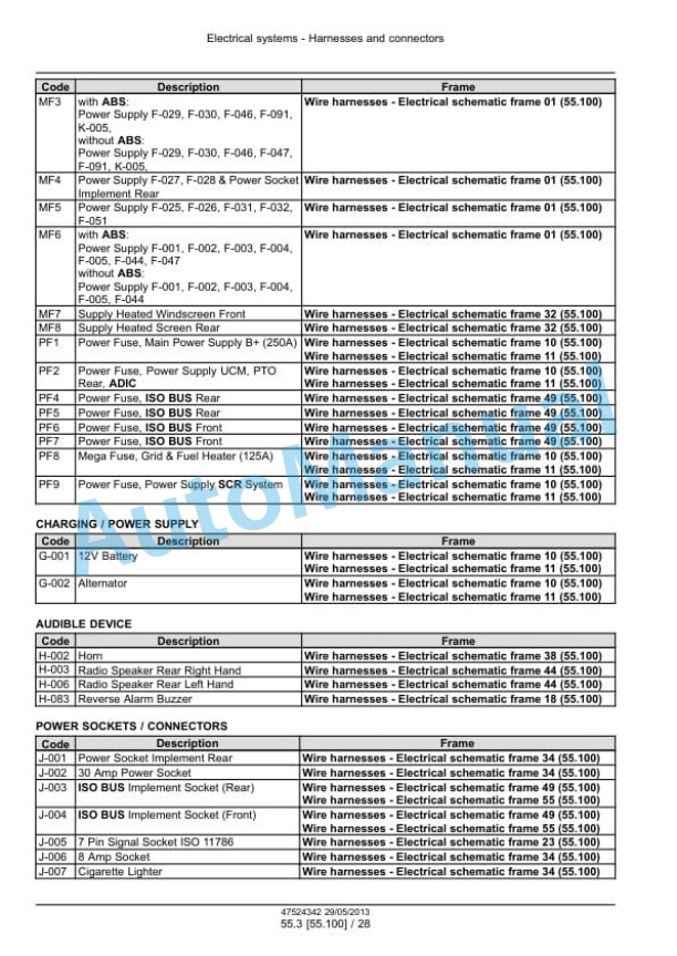 New Holland T7.220, T7.235, T7.250, T7.260, T7.270 Auto Command - Power Command Tractor Service Manual 47567521-2