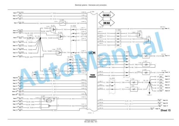 New Holland T7.220, T7.235, T7.250, T7.260, T7.270 Auto Command - Power Command Tractor Service Manual 47567521-5