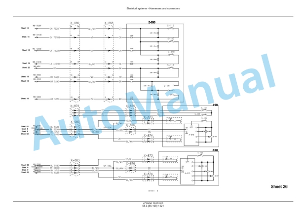 New Holland T7.220, T7.235, T7.250, T7.260, T7.270 Auto Command - Power Command Tractor Service Manual 47567522-2