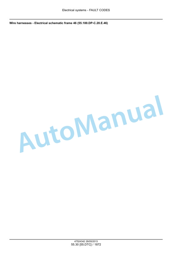 New Holland T7.220, T7.235, T7.250, T7.260, T7.270 Auto Command - Power Command Tractor Service Manual 47567532-4