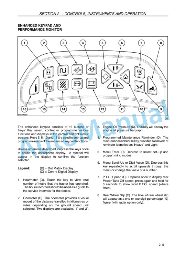 New Holland T7.220, T7.235, T7.250, T7.260, T7.270 Sidewinder II Auto Command - Power Command Tractor Operation and Maintenance Manual 84360297-2