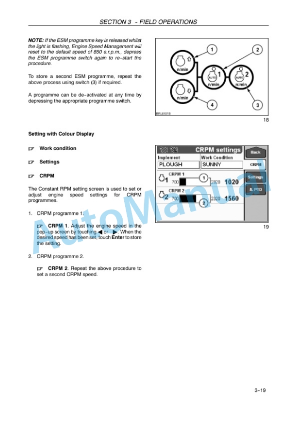 New Holland T7.220, T7.235, T7.250, T7.260, T7.270 Sidewinder II Auto Command - Power Command Tractor Operation and Maintenance Manual 84360297-3