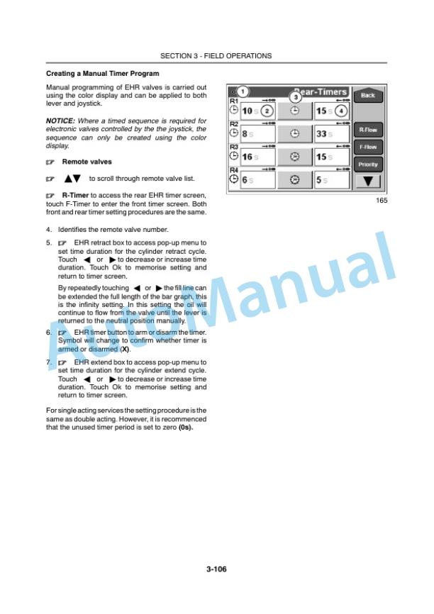 New Holland T7.220, T7.235, T7.250, T7.260, T7.270 Sidewinder II Auto Command - Power Command Tractor Operation and Maintenance Manual 84360370-4