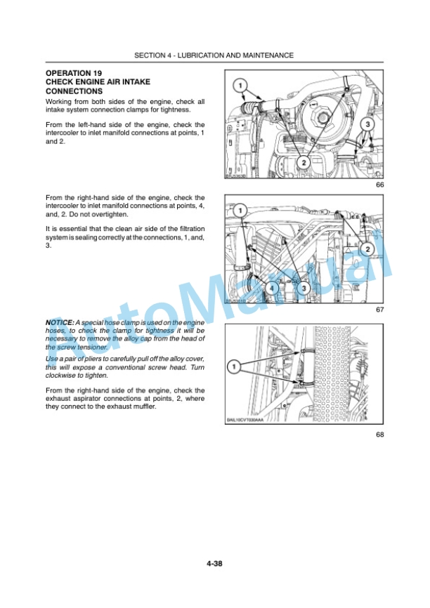 New Holland T7.220, T7.235, T7.250, T7.260, T7.270 Sidewinder II Auto Command - Power Command Tractor Operation and Maintenance Manual 84360370-5