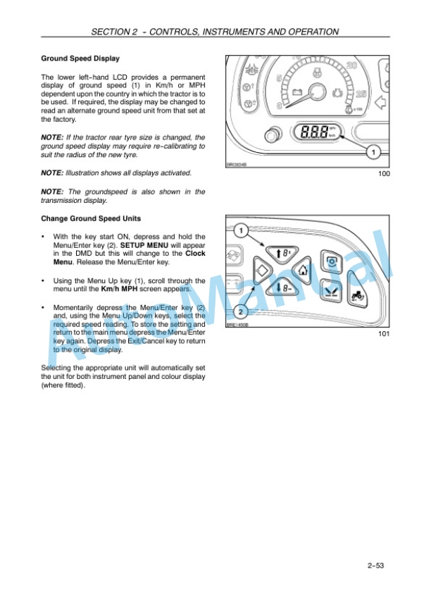 New Holland T7.220, T7.235, T7.250, T7.260, T7.270 Sidewinder II Auto Command - Power Command Tractor Operation and Maintenance Manual 84411172-2