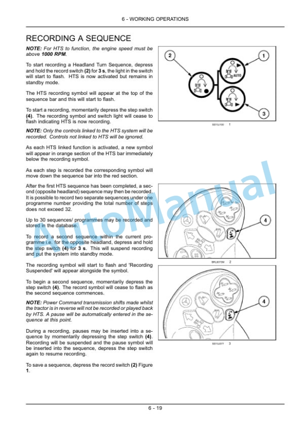 New Holland T7.220, T7.235, T7.250, T7.260, T7.270 Sidewinder II Auto Command - Power Command Tractor Operation and Maintenance Manual 84571713-3