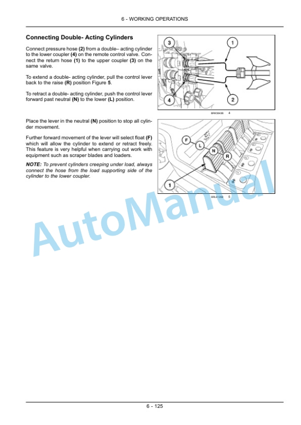 New Holland T7.220, T7.235, T7.250, T7.260, T7.270 Sidewinder II Auto Command - Power Command Tractor Operation and Maintenance Manual 84571736-4