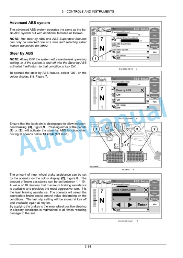 Alternative view of New Holland T7.220, T7.235, T7.250, T7.260, T7.270 Sidewinder II Power Command Tractor Operation and Maintenance Manual 47894475