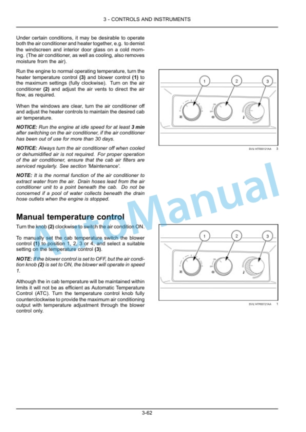 Alternative view of New Holland T7.230, T7.245, T7.260 Sidewinder II Stage V Tractor Operation and Maintenance Manual 51607723