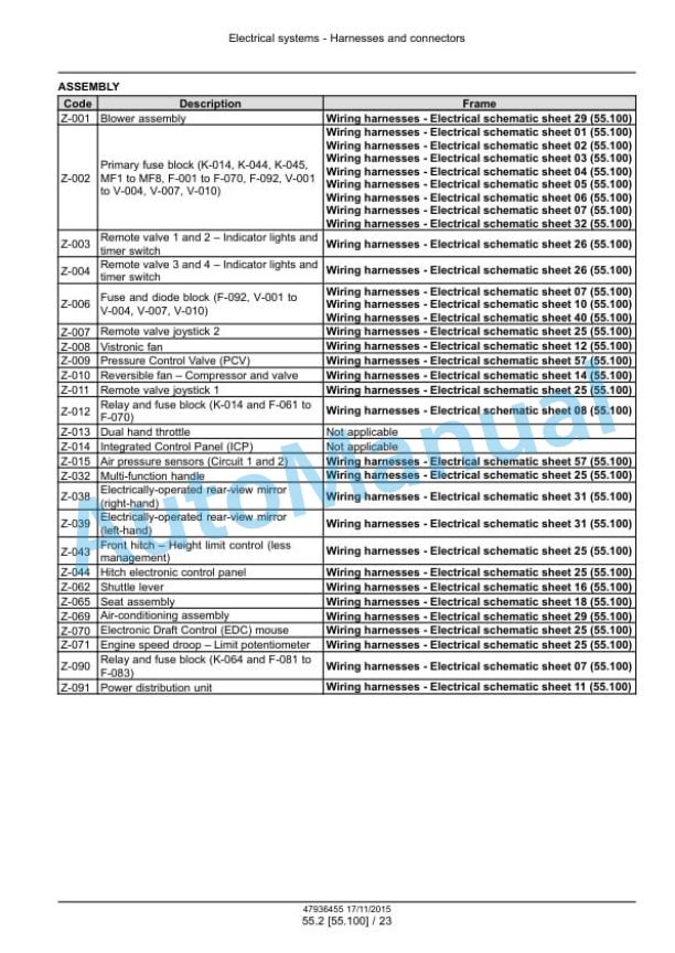 New Holland T7.230, T7.245, T7.260, T7.270 Auto Command Tier 4B Final Tractor Service Manual 47985254-2